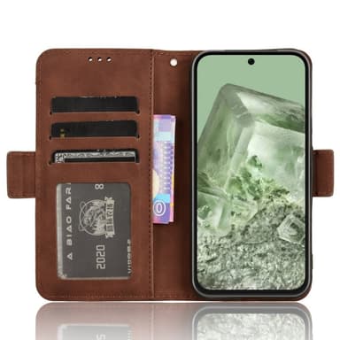 Google Pixel 8a Useita korttipaikkoja Puhelimen Lompakkokotelo