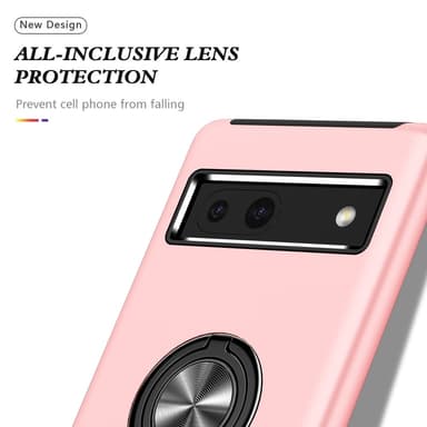 Google Pixel 8a sormenrengasjalustan hybridikotelo