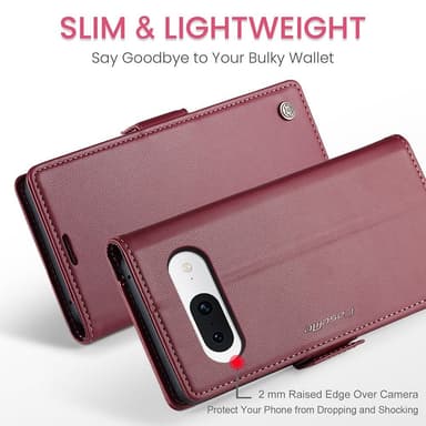 CASEME Retro Lompakkokotelo Pixel 8a