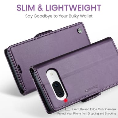 CASEME Retro Lompakkokotelo Pixel 8a
