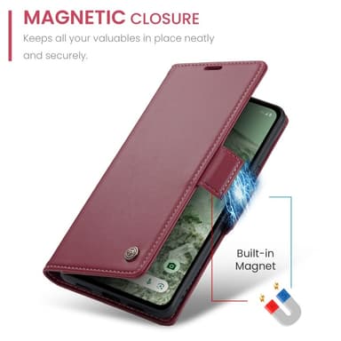 CASEME Retro Lompakkokotelo Pixel 8a