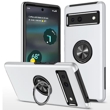 Google Pixel 8a sormenrengasjalustan hybridikotelo