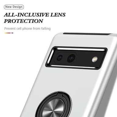 Google Pixel 8a sormenrengasjalustan hybridikotelo