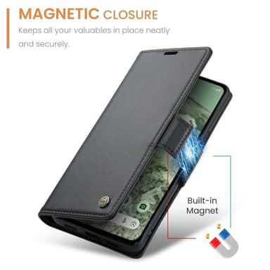 CASEME Retro Lompakkokotelo Pixel 8a