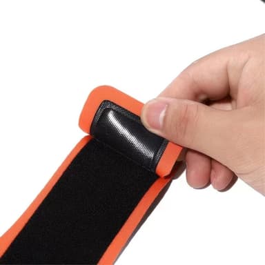 Outdoor Sports Running Arm Bag Case Fitness Mobile Heijastinnauha L