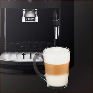 Krups Arabica Quattro Force Silver -kahviautomaatti