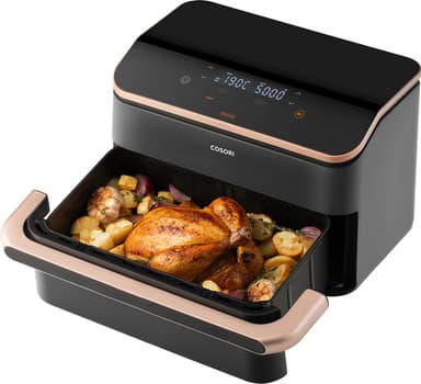 Cosori Dual Blaze TwinFry kiertoilmakypsennin CAF-TF101S (musta)