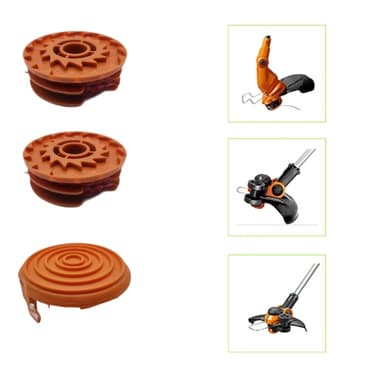 Vaihtokelan suojus mallille Worx WG105/WG106/WG108/WG109/WG112/WG113/WG115/WG116 Oranssi