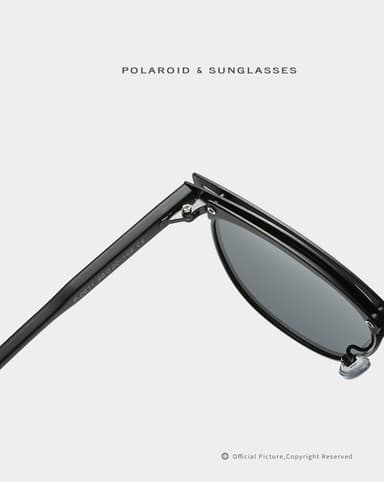 Polarisoidut aurinkolasit UV400 - musta / harmaa