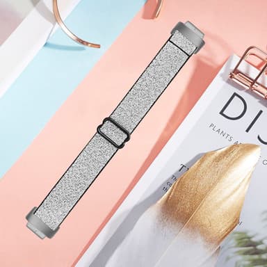 Kellon ranneke nailonia Hopea Fitbit Inspire 3