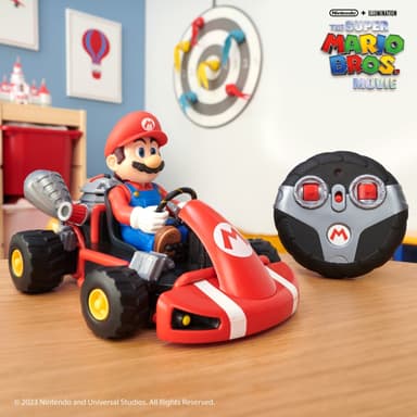 JAKKS Pacific Nintendo Super Mario Bros Movie  - Super Mario Rumble RC-ajoneuvo