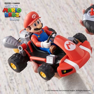 JAKKS Pacific Nintendo Super Mario Bros Movie  - Super Mario Rumble RC-ajoneuvo