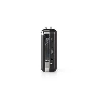 Nedis Kasettimuunnin | Kannettava | Lähtöliitäntä: 1x 3.5 mm / 1x Mini USB | Tarvikkeet: USB kaapeli | Paristokäyttöinen / USB Virta