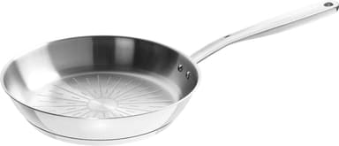 Fiskars All Steel Pure -paistinpannu, ruostumaton teräs, 24 cm