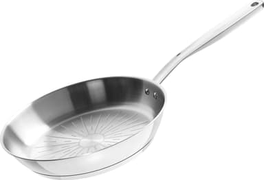 Fiskars All Steel Pure -paistinpannu, ruostumaton teräs, 24 cm