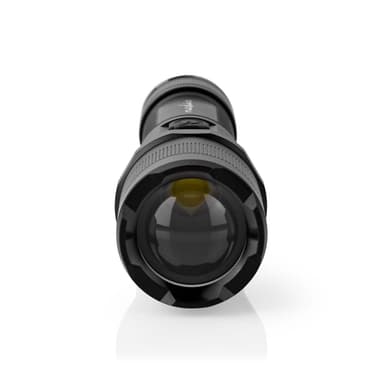 Nedis LED Taskulamppu | Paristokäyttöinen | 3.7 V DC | 10 W | Sisäänrakennettu Litium-Ioni | Paristot sisältyvät | Ladattava | Nimellisvaloteho: 1000 lm | Valoalue: 110 m | Säteen kulma: 9.5 °