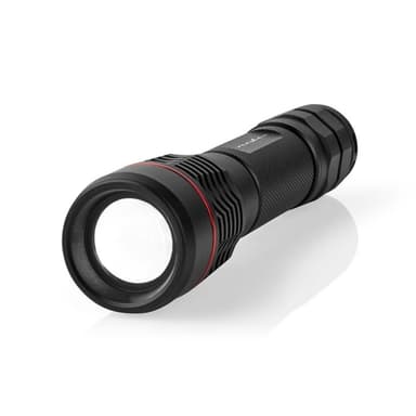 Nedis LED Taskulamppu | Paristokäyttöinen | 3.7 V DC | 10 W | Sisäänrakennettu Litium-Ioni | Paristot sisältyvät | Ladattava | Nimellisvaloteho: 1000 lm | Valoalue: 200 m | Säteen kulma: 10 °