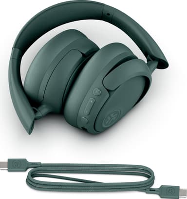 JLab JBuds Lux ANC langattomat around-ear kuulokkeet (salvia)