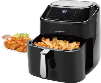 Emerio Smart Fryer kiertoilmakypsennin AF-130285 (musta)