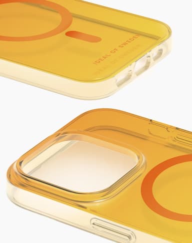 Clear Case MagSafe iPhone 14PR Orange Spritz