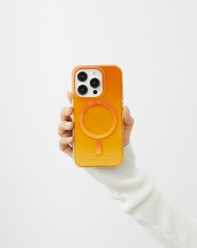 Clear Case MagSafe iPhone 14PR Orange Spritz