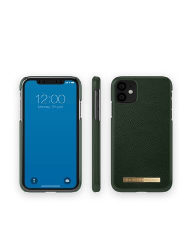 Saffiano Case iPhone 11/XR Green