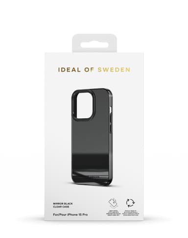 Mirror Case iPhone 15PR Mirror Black