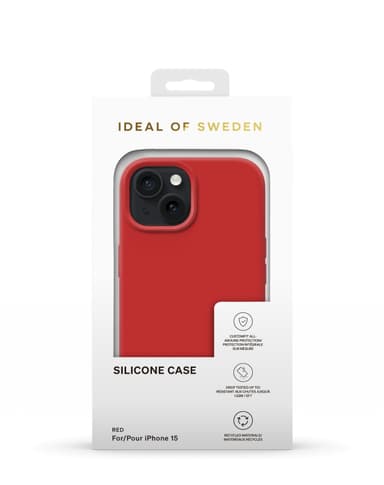 Silicone Case iPhone 13/14/15 Red