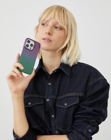 Clear Case iPhone 11/XR Fluorite Ombre