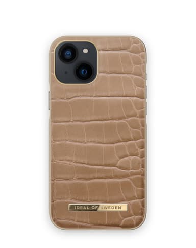 Atelier Case iPhone 13 Mini Camel Croco