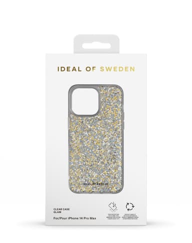 Clear Case iPhone 14PM Glam