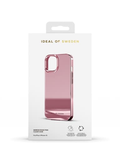 Mirror Case iPhone 13/14/15 Mirror Rose Pink