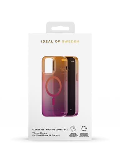 Clear Case MagSafe iPhone 14PM Vibrant Ombre