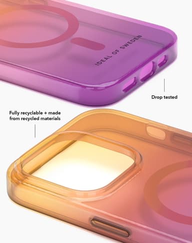 Clear Case MagSafe iPhone 14PM Vibrant Ombre