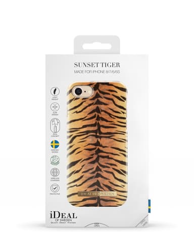 Fashion Case iPhone 8/7/6/6S/SE Sunset Tiger