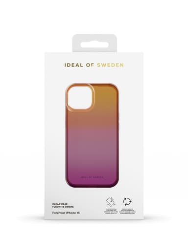 Clear Case iPhone 13/14/15 Vibrant Ombre