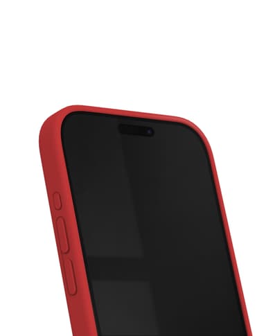 Silicone Case MagSafe iPhone 15PM Red
