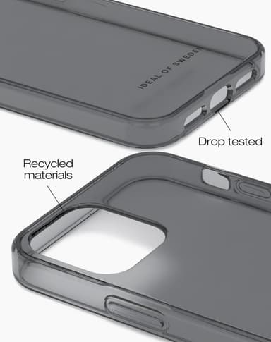 Clear Case iPhone 12/12P Tinted Black