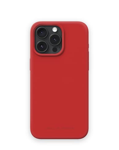 Silicone Case MagSafe iPhone 15PM Red