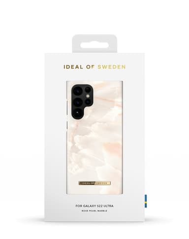Printed Case Galaxy S22U Rose Pearl Marble