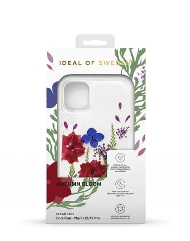 Clear Case iPhone 12/12P Autumn Bloom