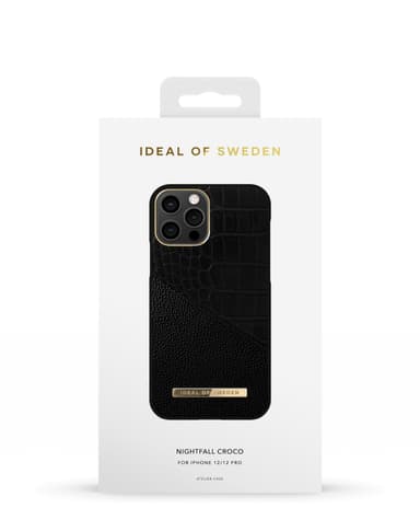 Atelier Case iPhone 12/12P Nightfall Croco