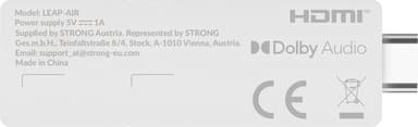 Strong Leap Air Google TV Stick 4K UHD mediatoistin (valkoinen)