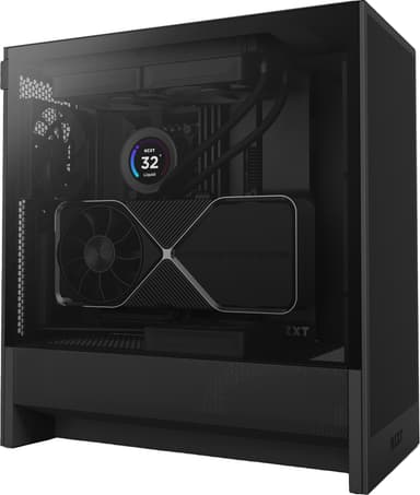 NZXT H5 Flow 2024 PC-kotelo (musta)