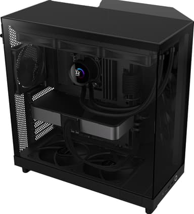 NZXT H6 Flow 2024 PC-kotelo (musta)