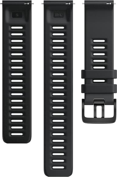 Polar Payment ranneke 22 mm S-L (musta)