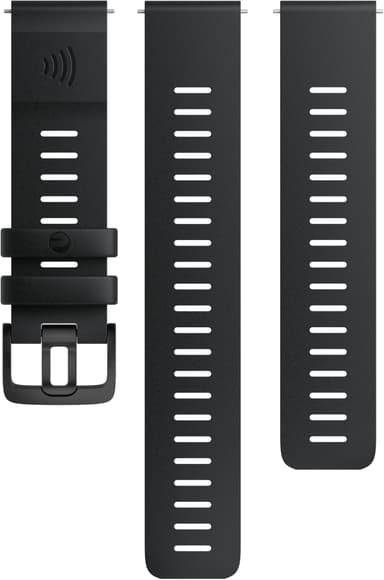 Polar Payment ranneke 22 mm S-L (musta)