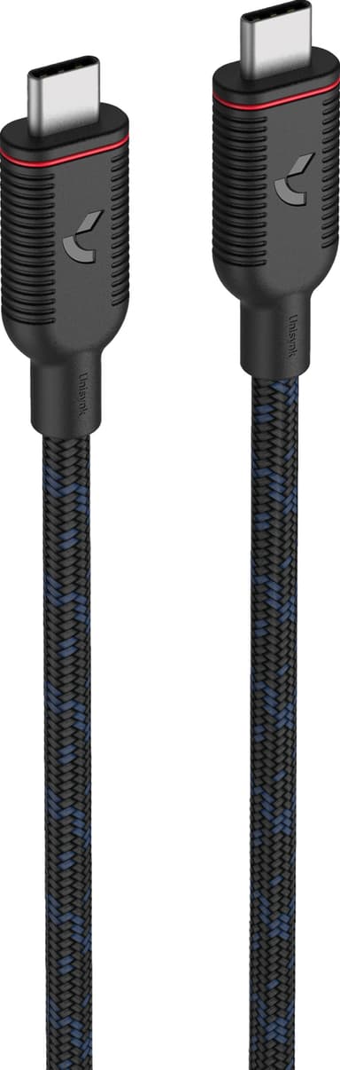 Unisynk USB4 USB-C tiedonsiirtokaapeli 2 m (musta)