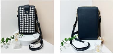 Crossbody Bag Lompakkopuhelinlaukku Musta