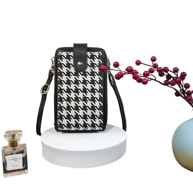 Crossbody Bag Lompakkopuhelinlaukku Musta